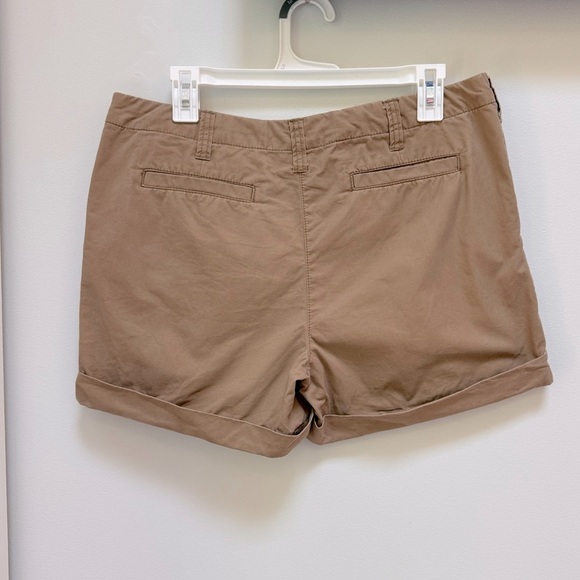 Willi Smith Cuffed Chino Shorts Brown Size 10 - Picture 2 of 8